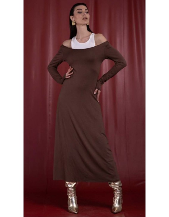 Φόρεμα maxi double